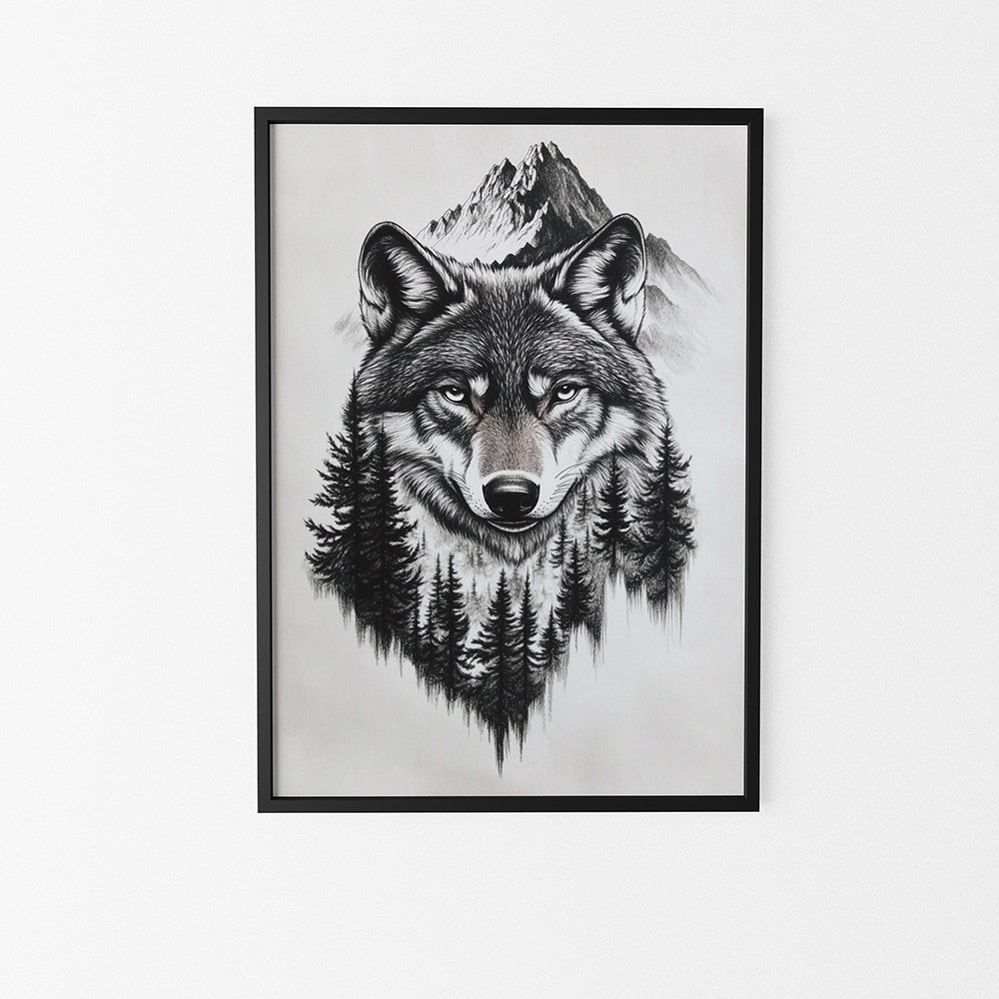 Affiche loup