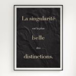 affiche citation inspirante sensibilité atypique poster inspirant