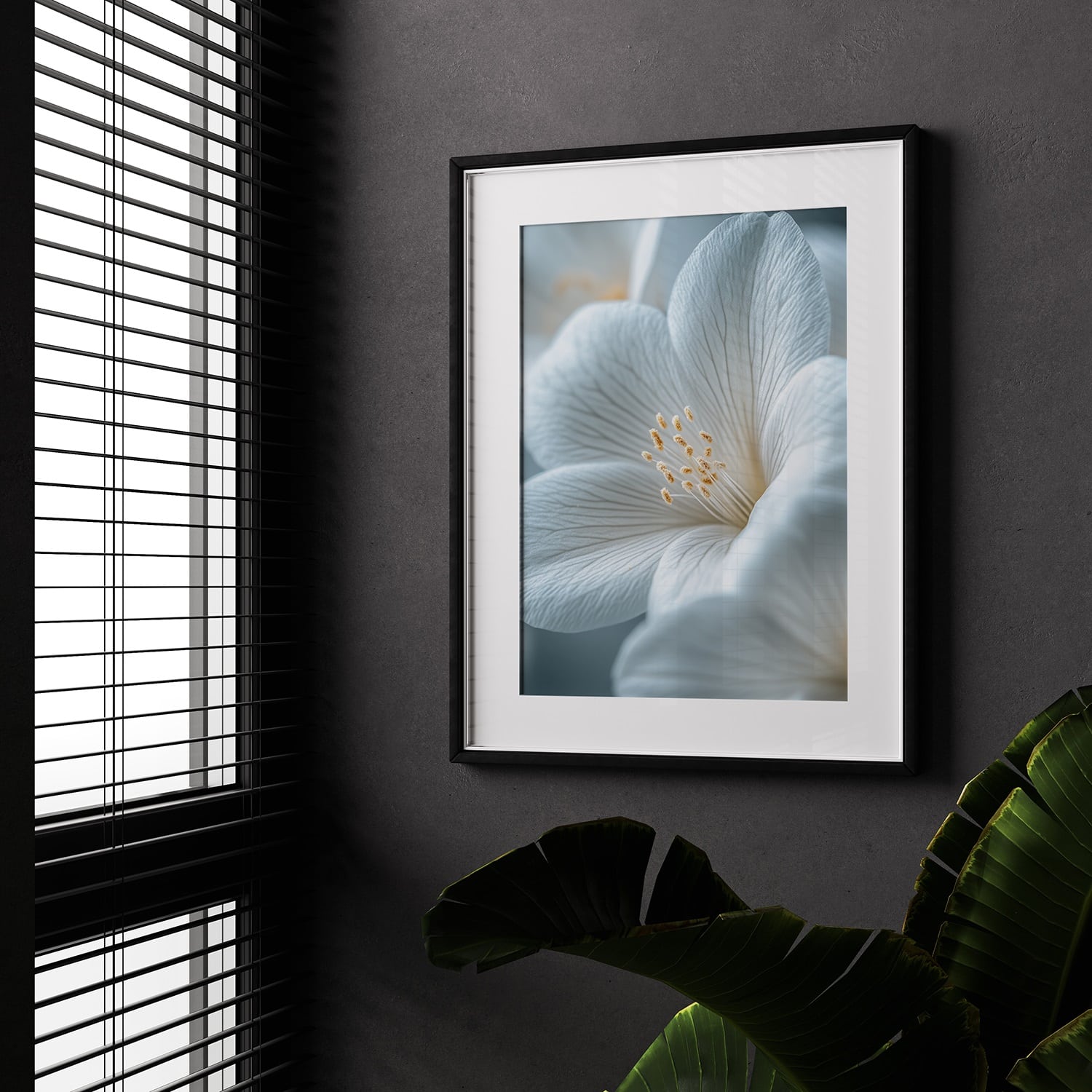 affiche fleurs poster nature botanique