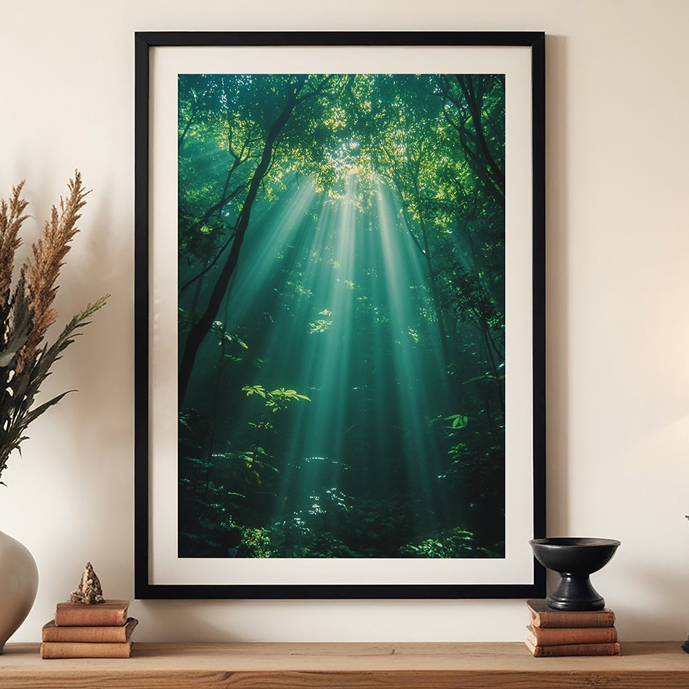 Affiche forêt