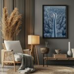 affiche paysage hivernal poster nature