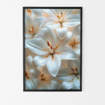 poster fleurs affiche botanique cadre
