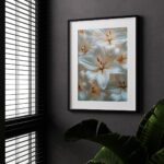 poster floral lys affiche murale fleurs