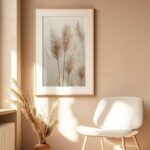 affiche herbe de pampa poster floral