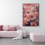 poster fleurs affiche florale nature