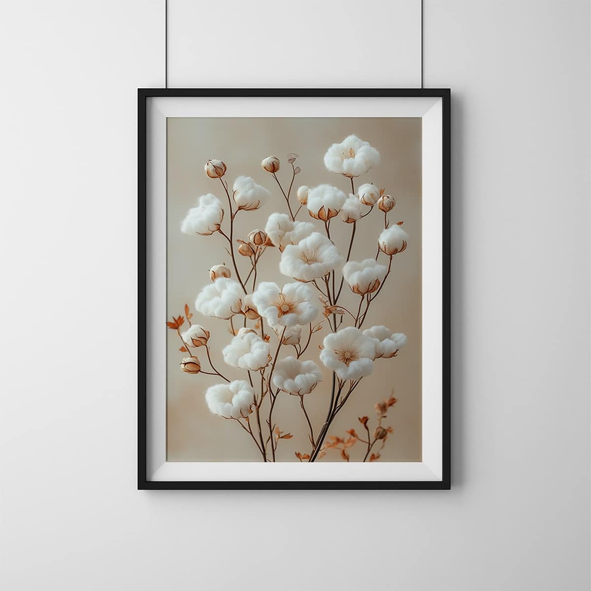 poster fleurs affiche nature botanique