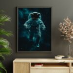 affiche astronaute poster