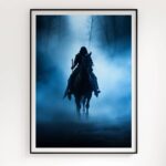 poster chevalier affiche murale